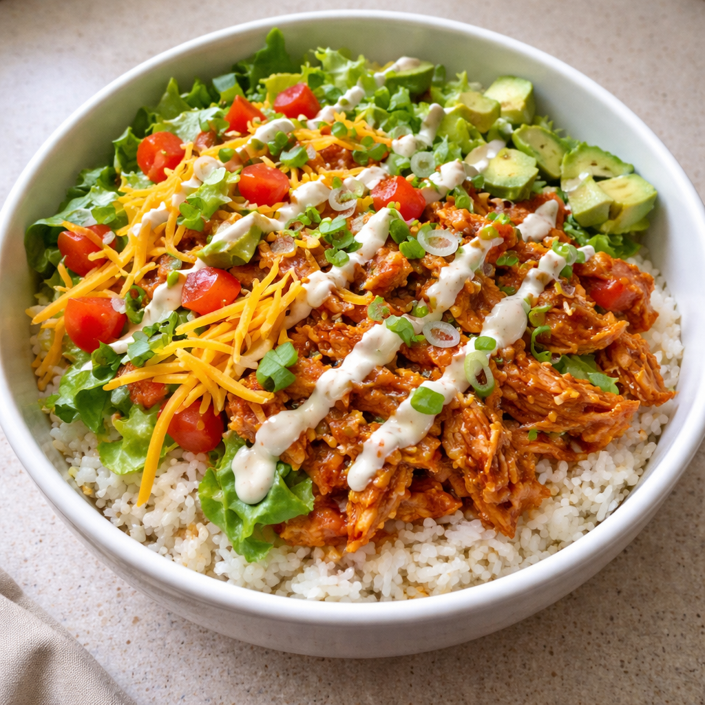 Buffalo Chicken Bowl Recipe Easy Weeknight Dinner Idea featured photo