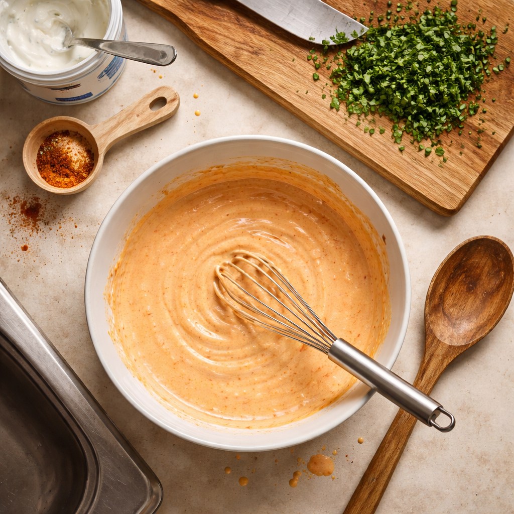 Healthy One Pot featuring Delicious Chicken and Sweet Potato Bowls preparation photo