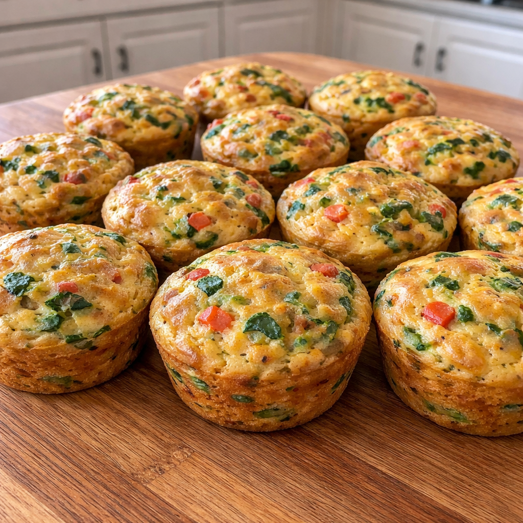 Healthy Filling Cottage Cheese Breakfast Muffins for Busy Mornings featured photo