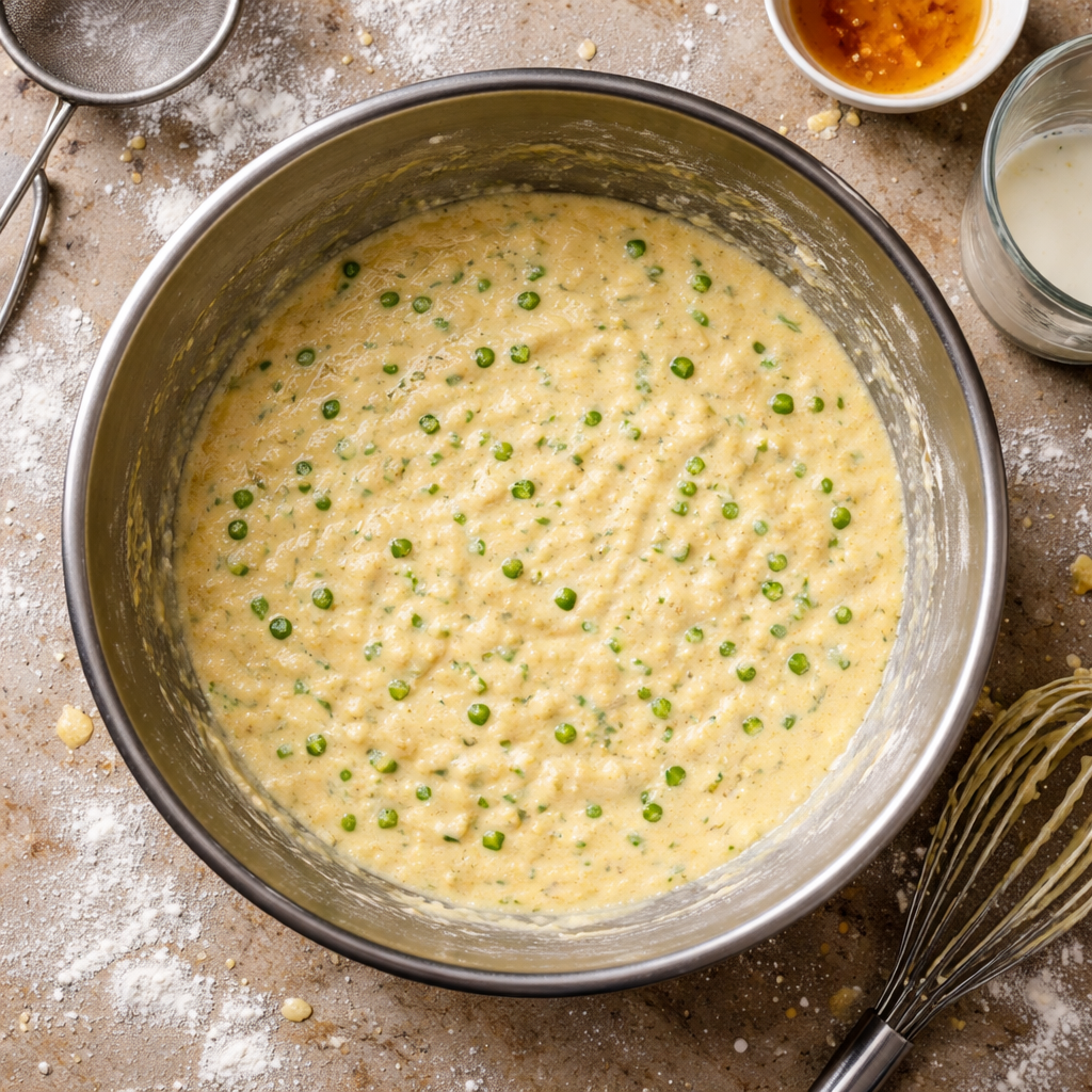Spicy Sweet Jalapeño Cornbread Easy to Make for Weeknight Dinners preparation photo