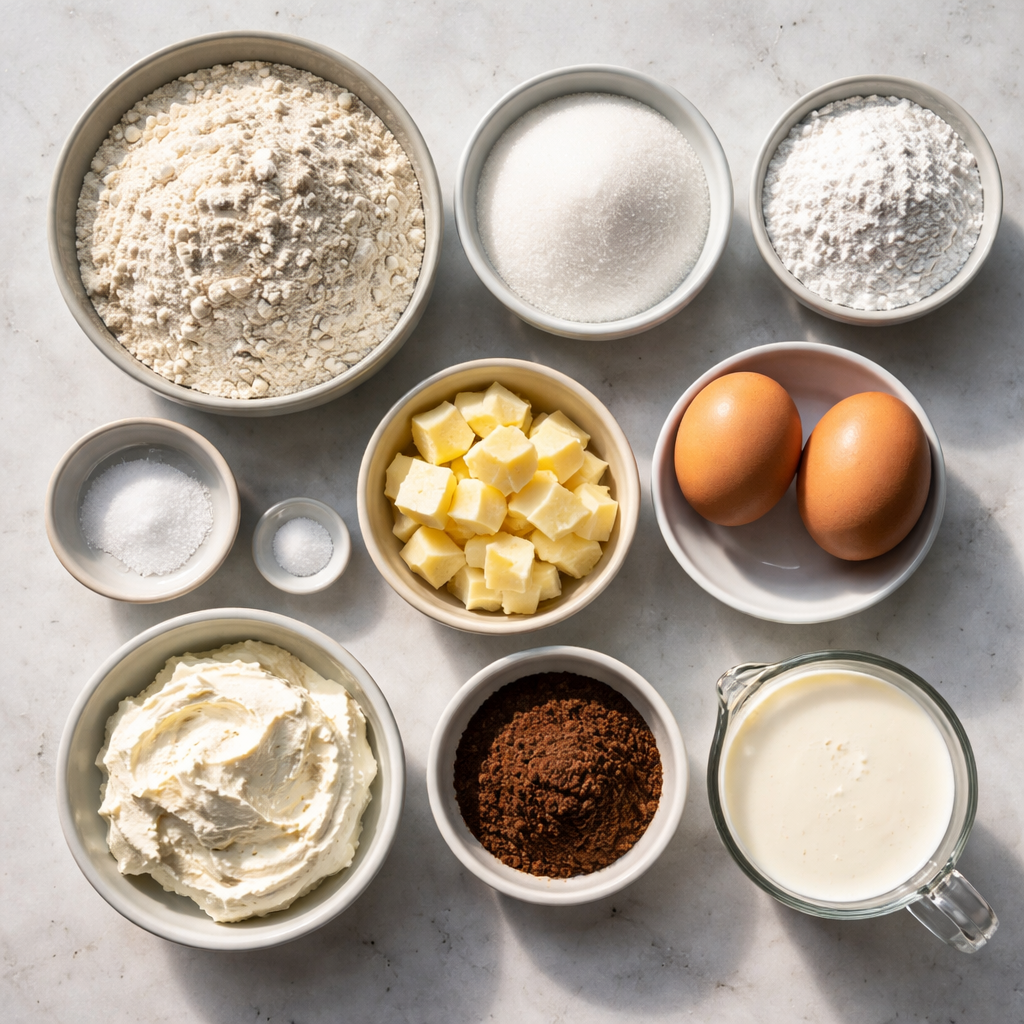 Tiramisu Crinkle Cookies easy dessert recipe for entertaining ingredients photo