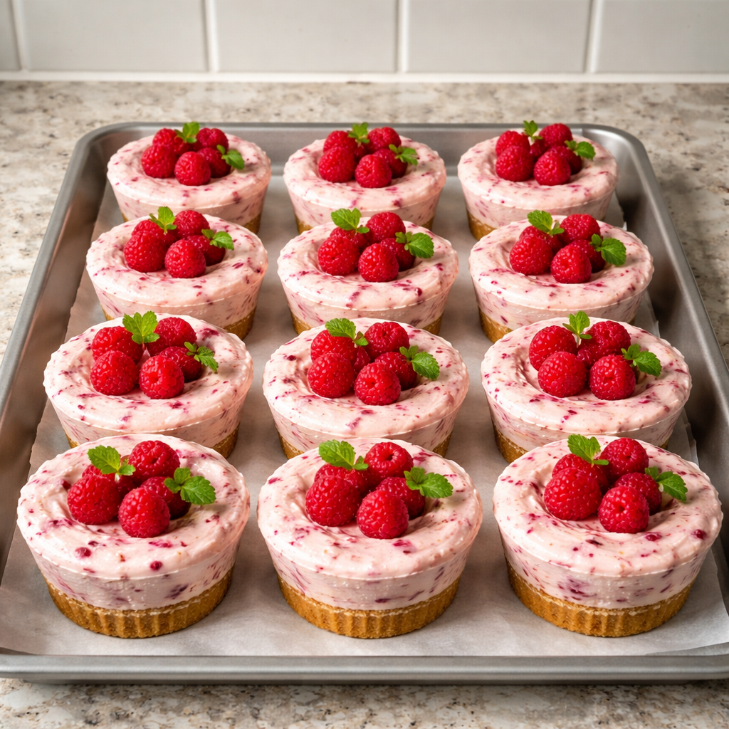 Easy Raspberry Mini Cheesecakes Recipe for Quick Crowd Pleasers featured photo