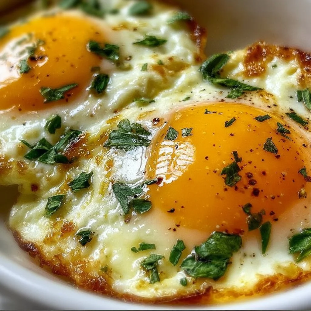 Baked Cottage Cheese Eggs