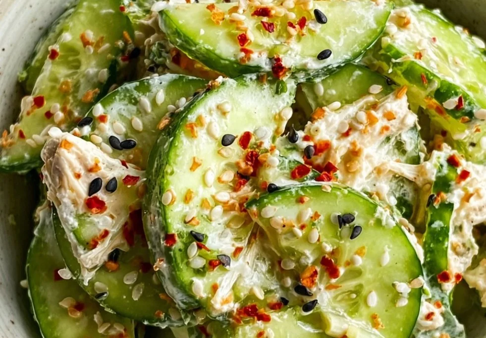 California Roll Cucumber Salad