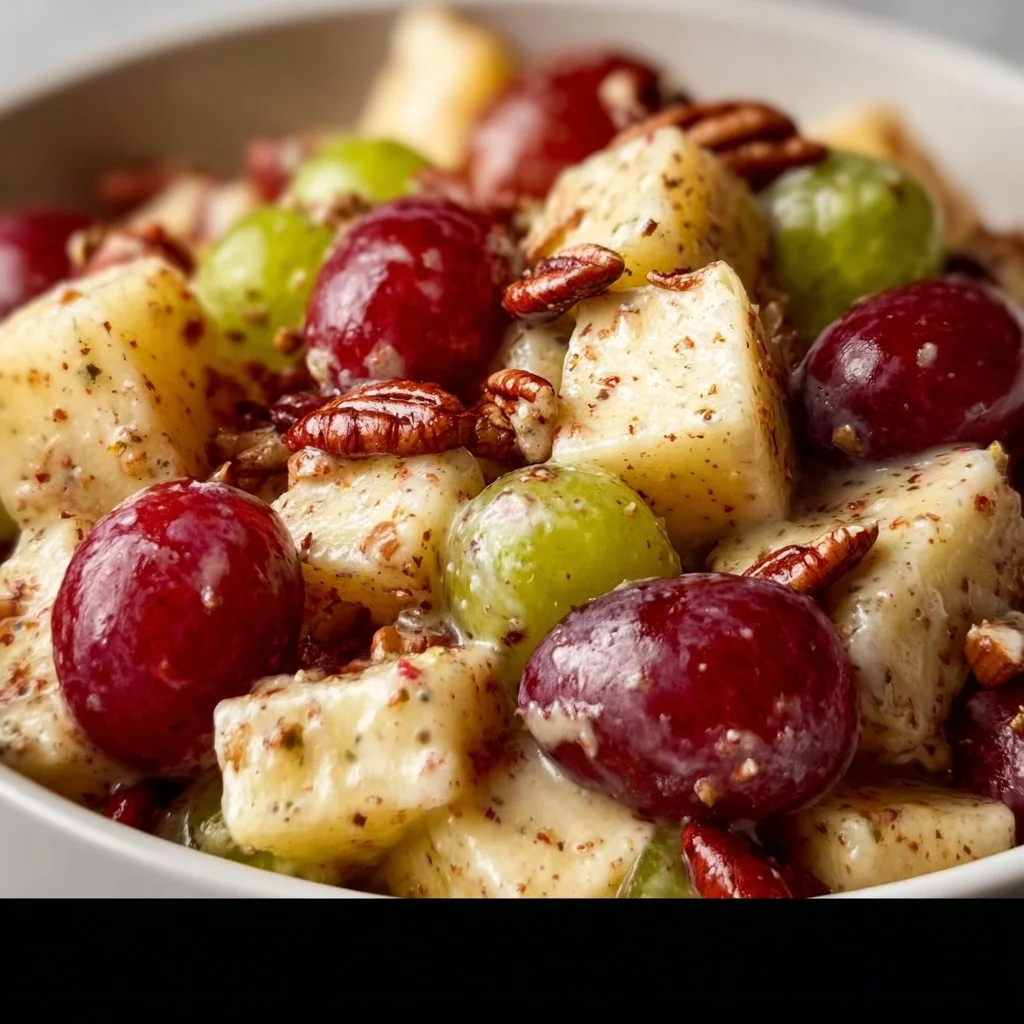 Cinnamon Apple Grape Salad
