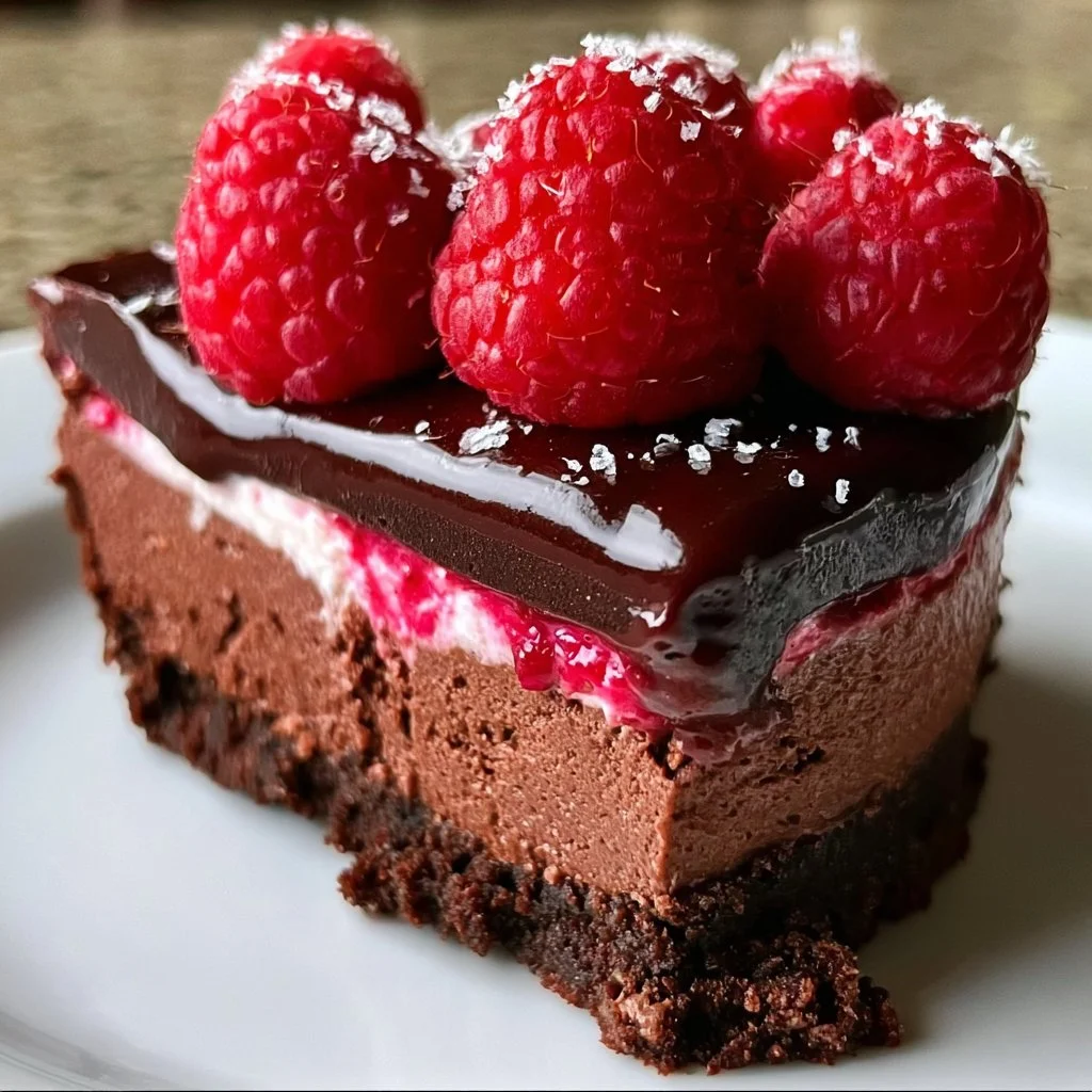 Decadent Dark Chocolate Raspberry Cheesecake You'll Adore