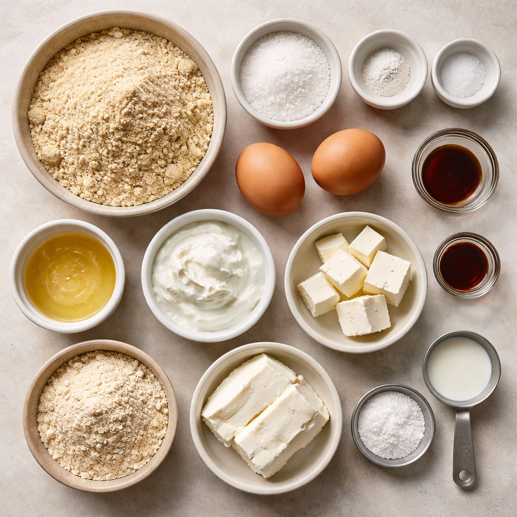 almond flour sugar cookie bars on baking tray in cozy kitchen setting> <br />
<h2 class=