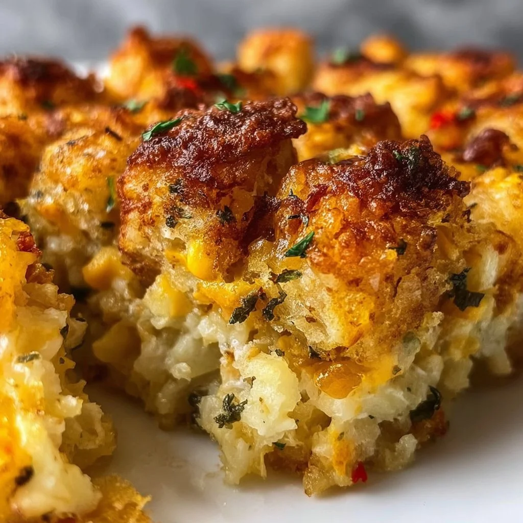 Vegan Tater Tot Breakfast Casserole
